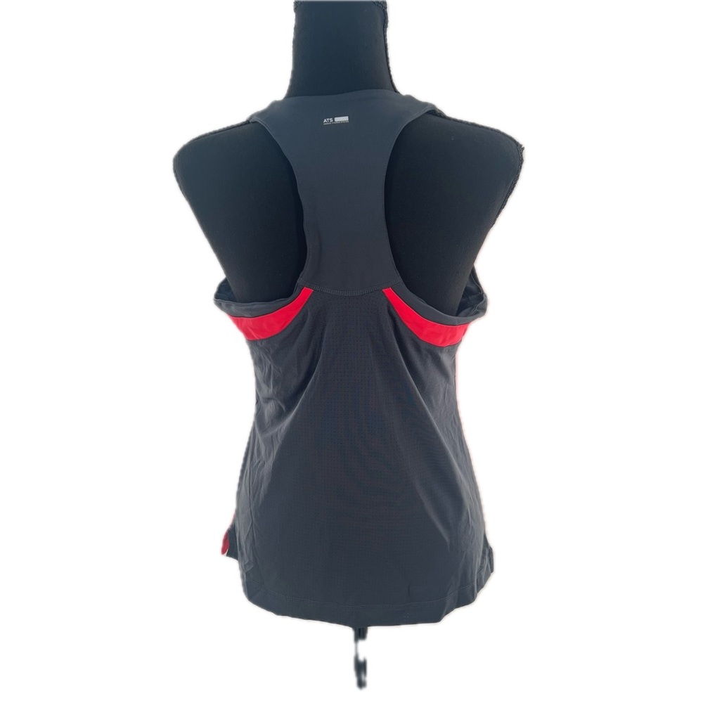 Adidas Thermo System Racer Back Workout Tank Top Coral Red/Graphite Size Large - Picture 8 of 16